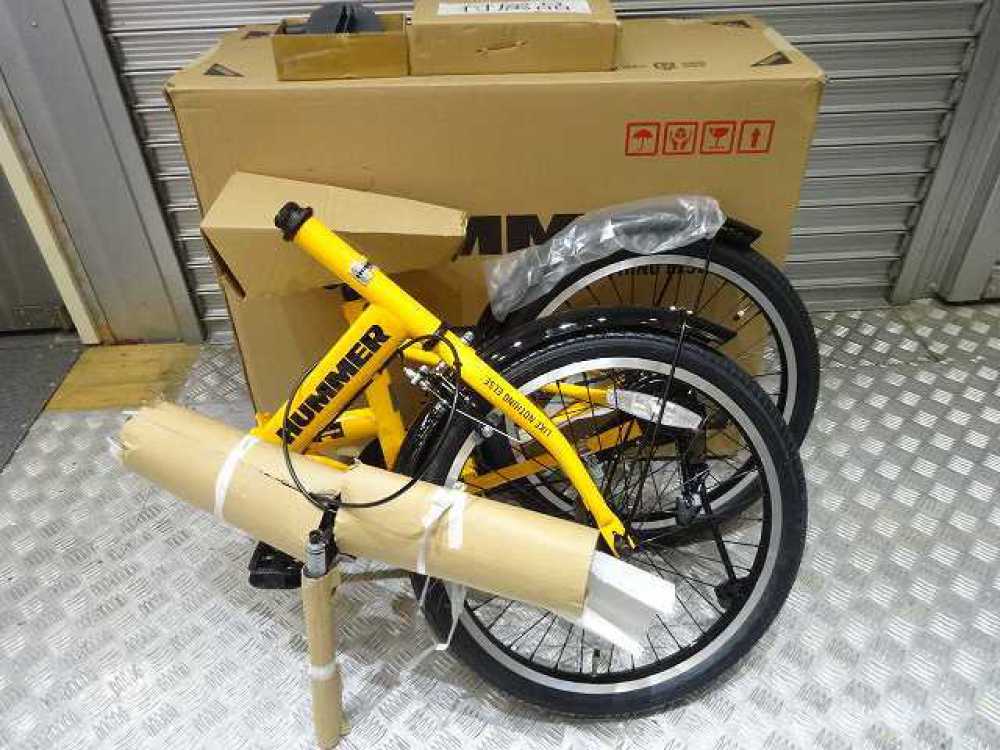 HUMMER 折り畳み自転車  FDB20R MG-HM20R 20インチ 長野県長野市 スポーツ用品買取 写真4