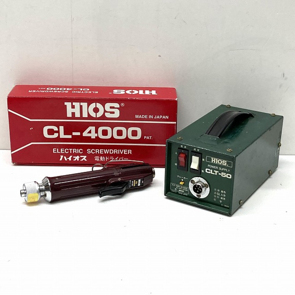 4年保証』 ハイオス 電動ドライバー HIOS CLT-50 CL-3000