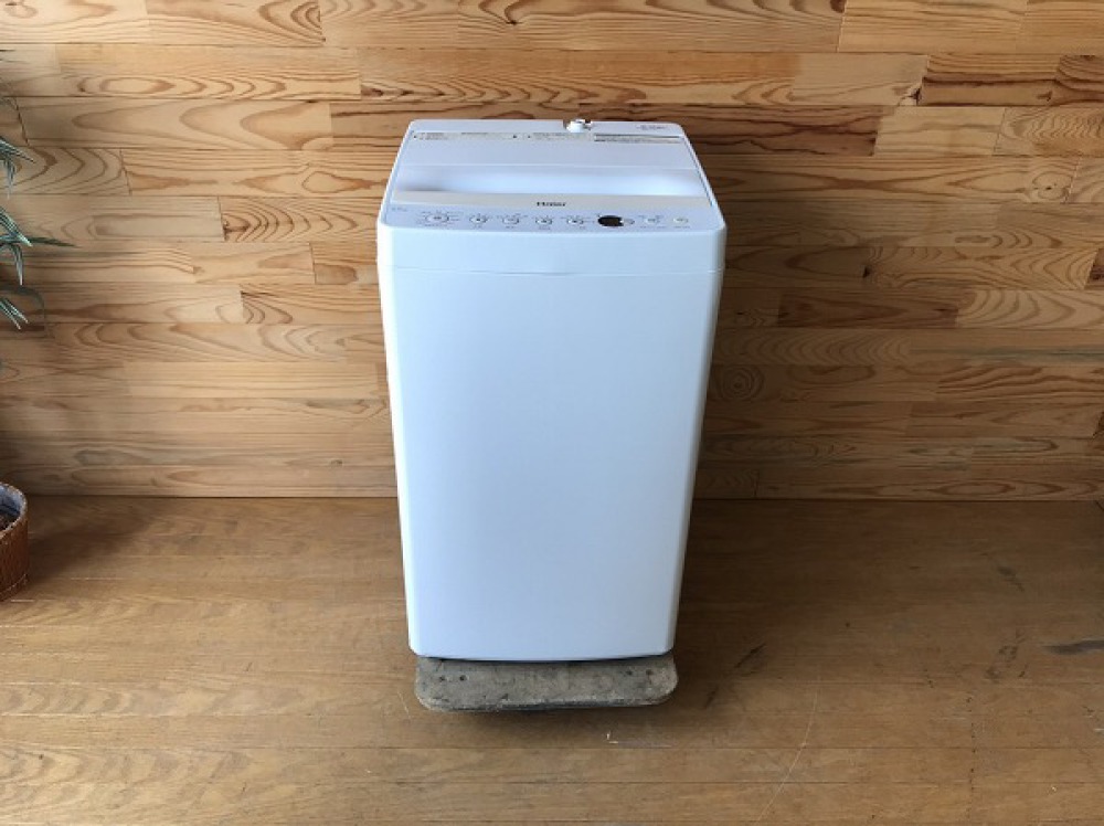 新生活 Haier JW-C55D(K) 洗濯機 一人暮らし 中古 使用感あり+