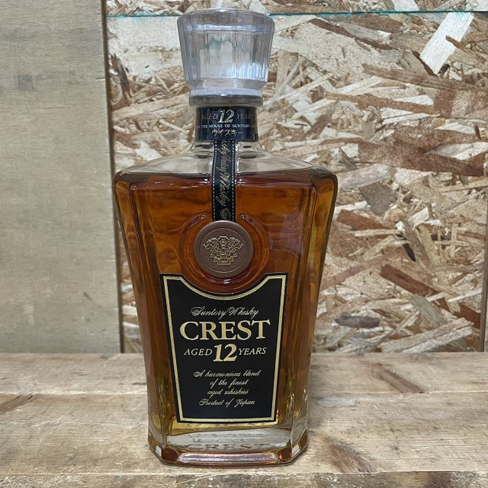松本市 お酒買取 | ウイスキー クレスト 12年 写真4