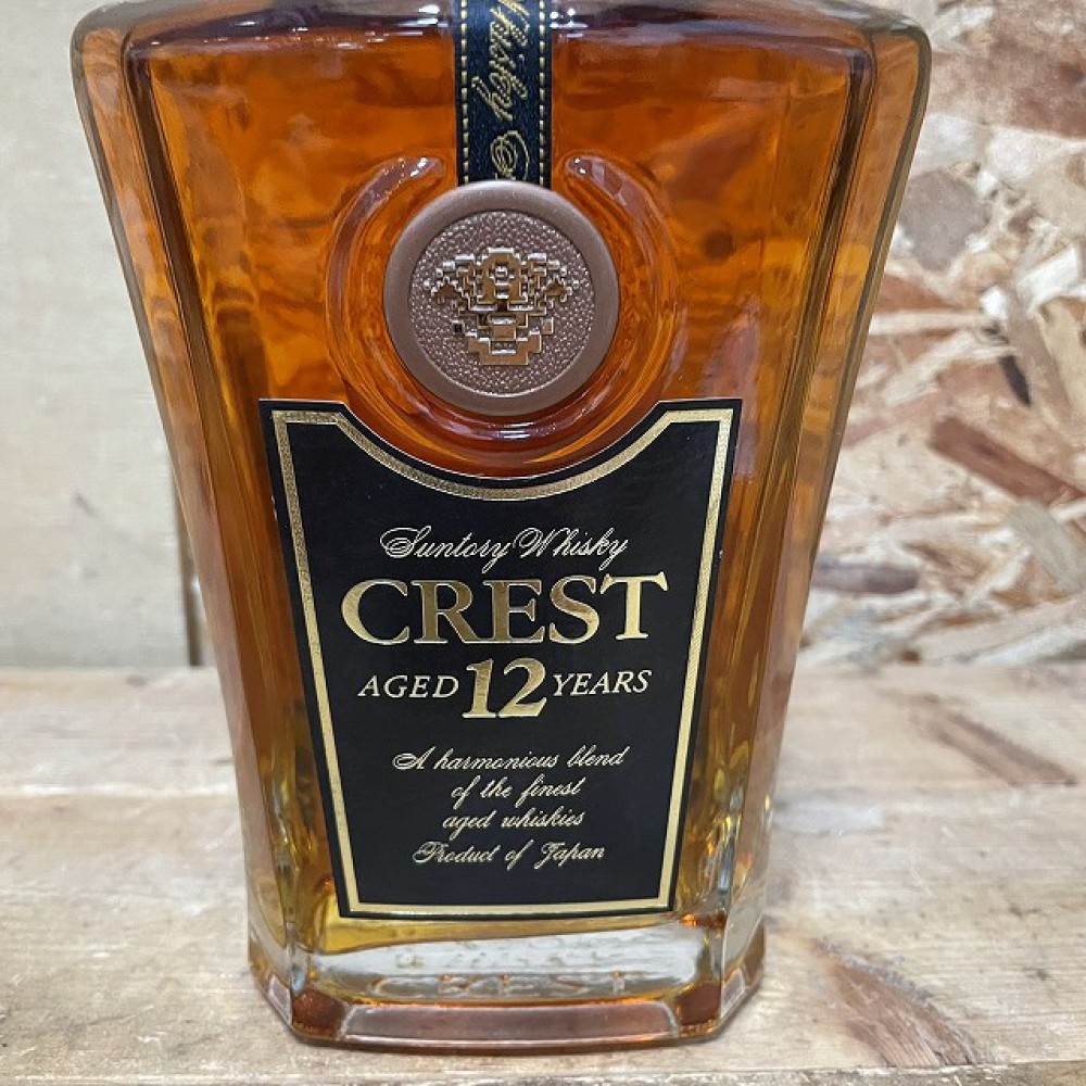 松本市 お酒買取 | ウイスキー クレスト 12年 写真5