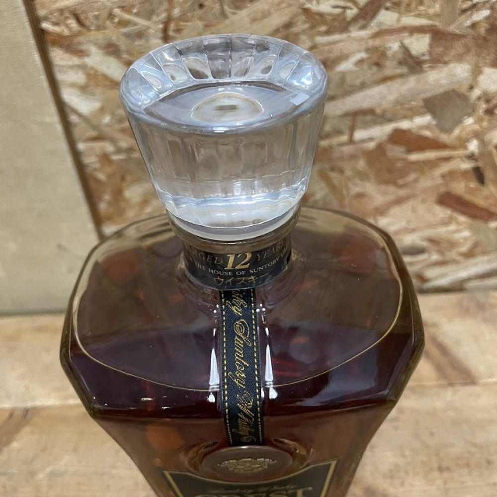 松本市 お酒買取 | ウイスキー クレスト 12年 写真7