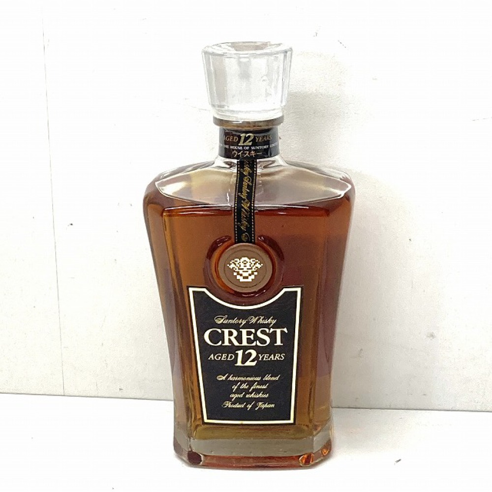 安曇野市 お酒買取 | SUNTORY CREST 12年 写真2