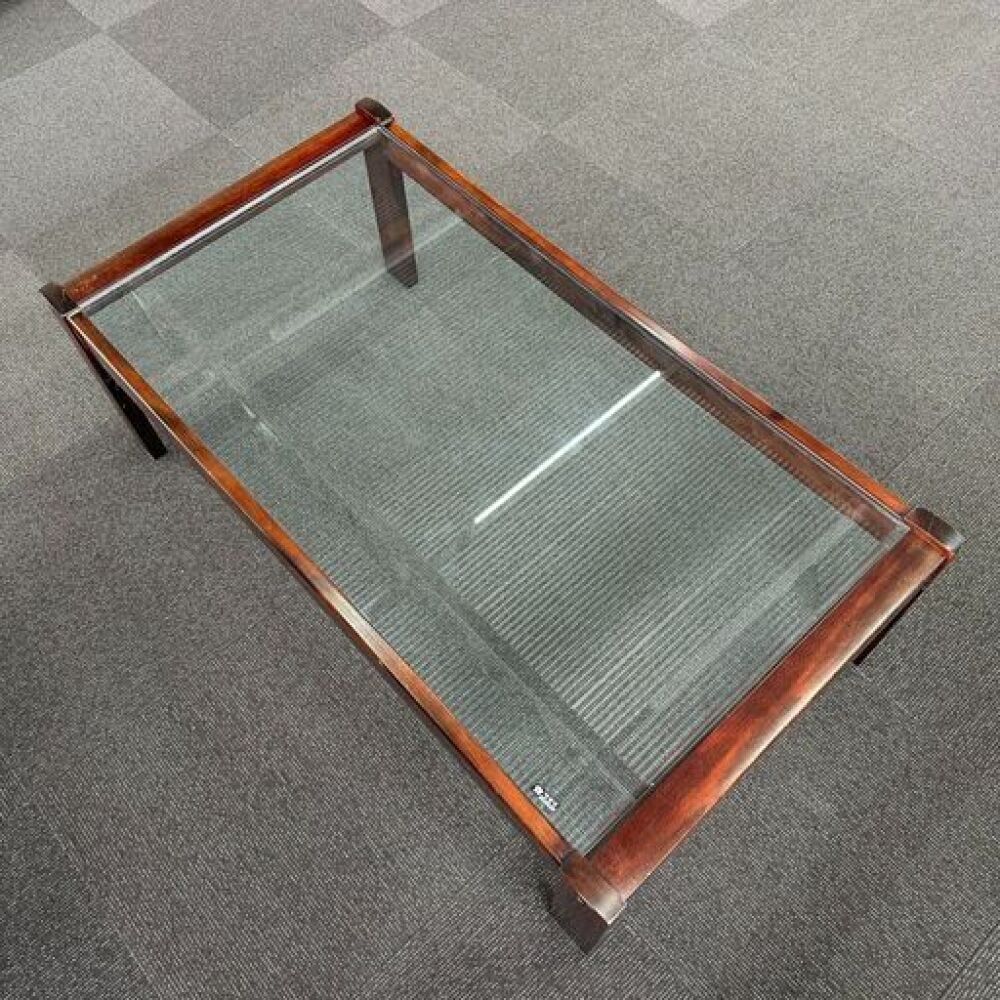 安曇野市 家具買取 | カリモク ガラステーブル