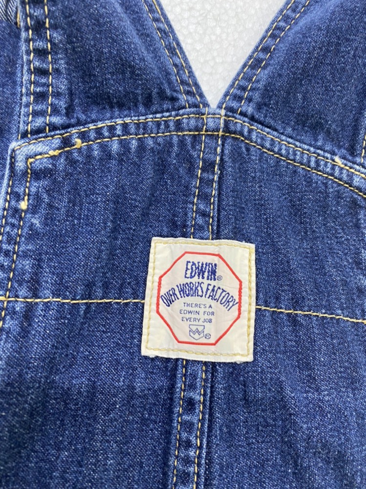安曇野市 古着買取 | EDWIN オーバーオール 写真7