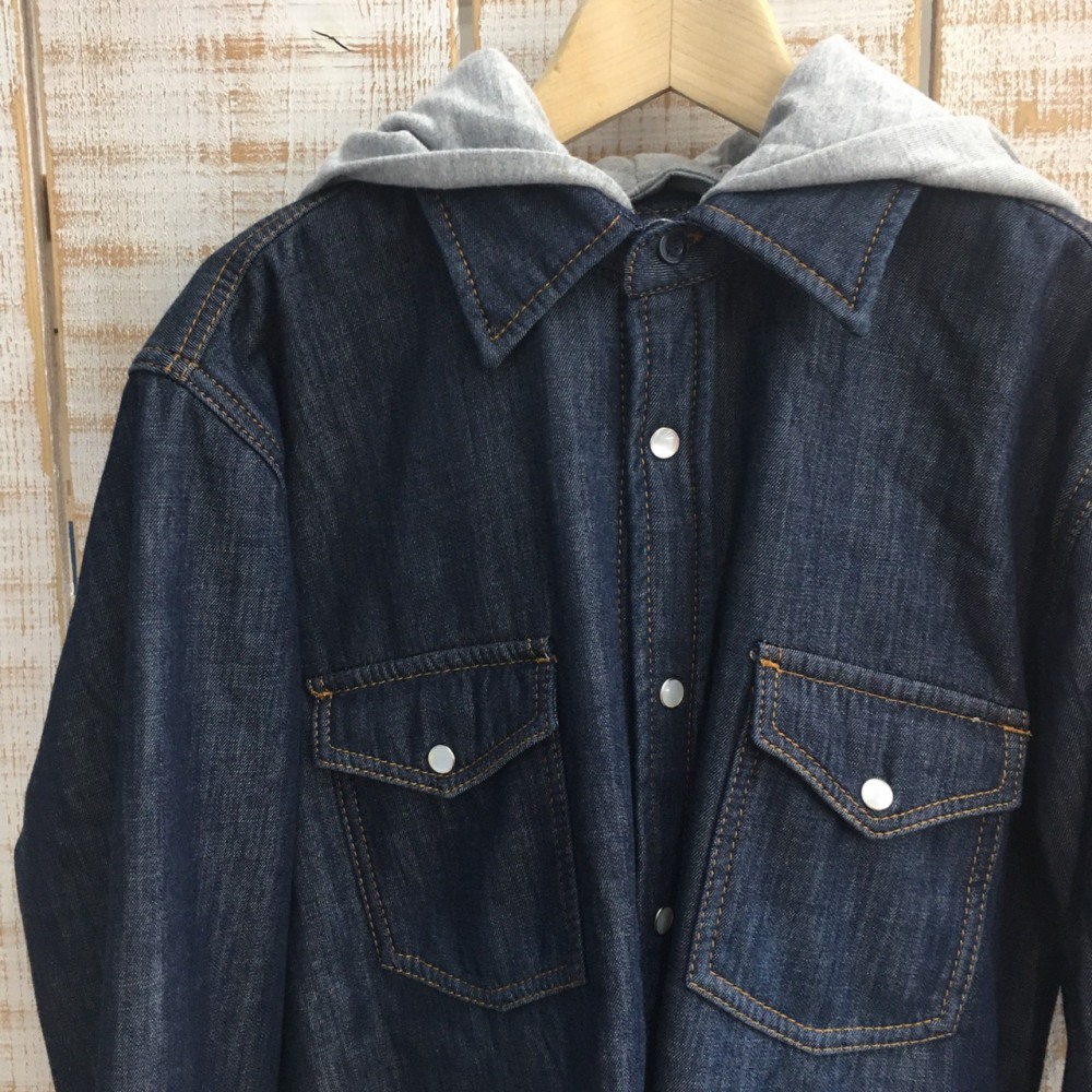 松本市 古着買取 Closshi メンズデニムパーカー フクヤマジャック 松本市 古着買取 Closshi メンズデニムパーカー フクヤマジャック