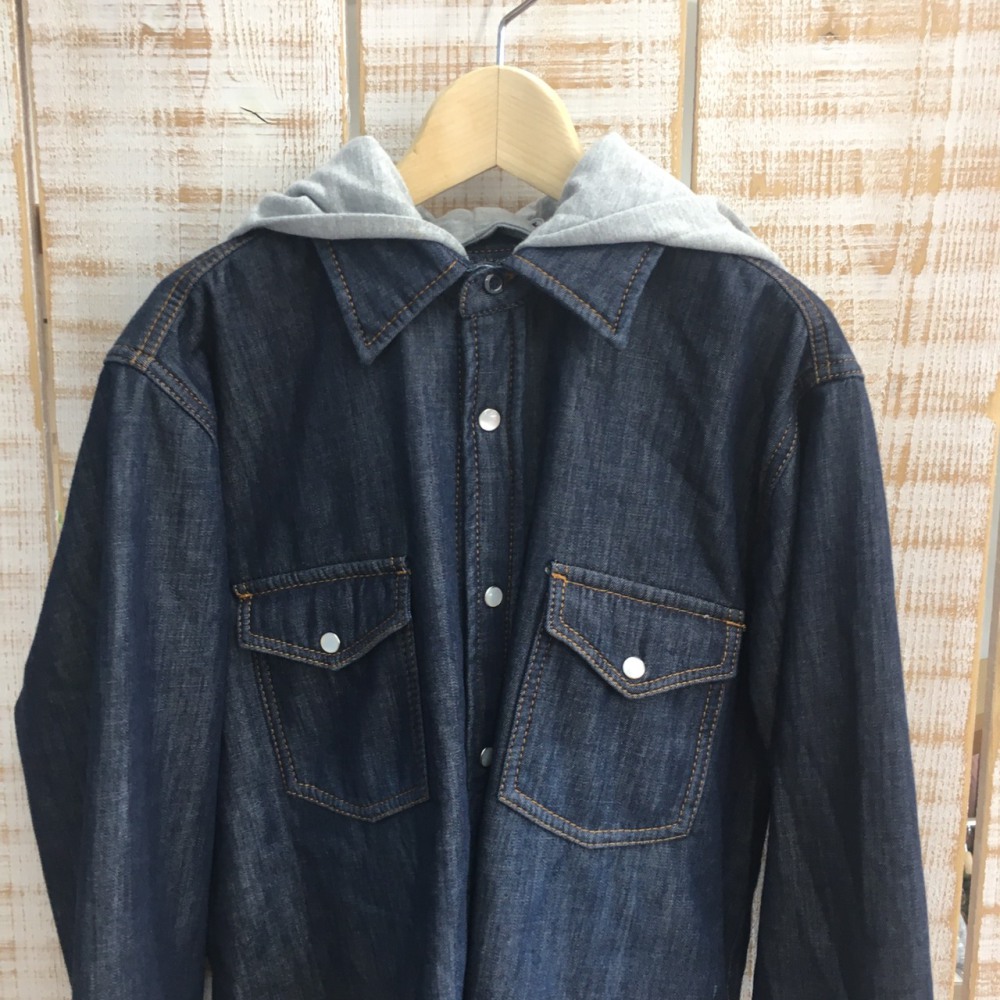 松本市 古着買取 Closshi メンズデニムパーカー フクヤマジャック 松本市 古着買取 Closshi メンズデニムパーカー フクヤマジャック