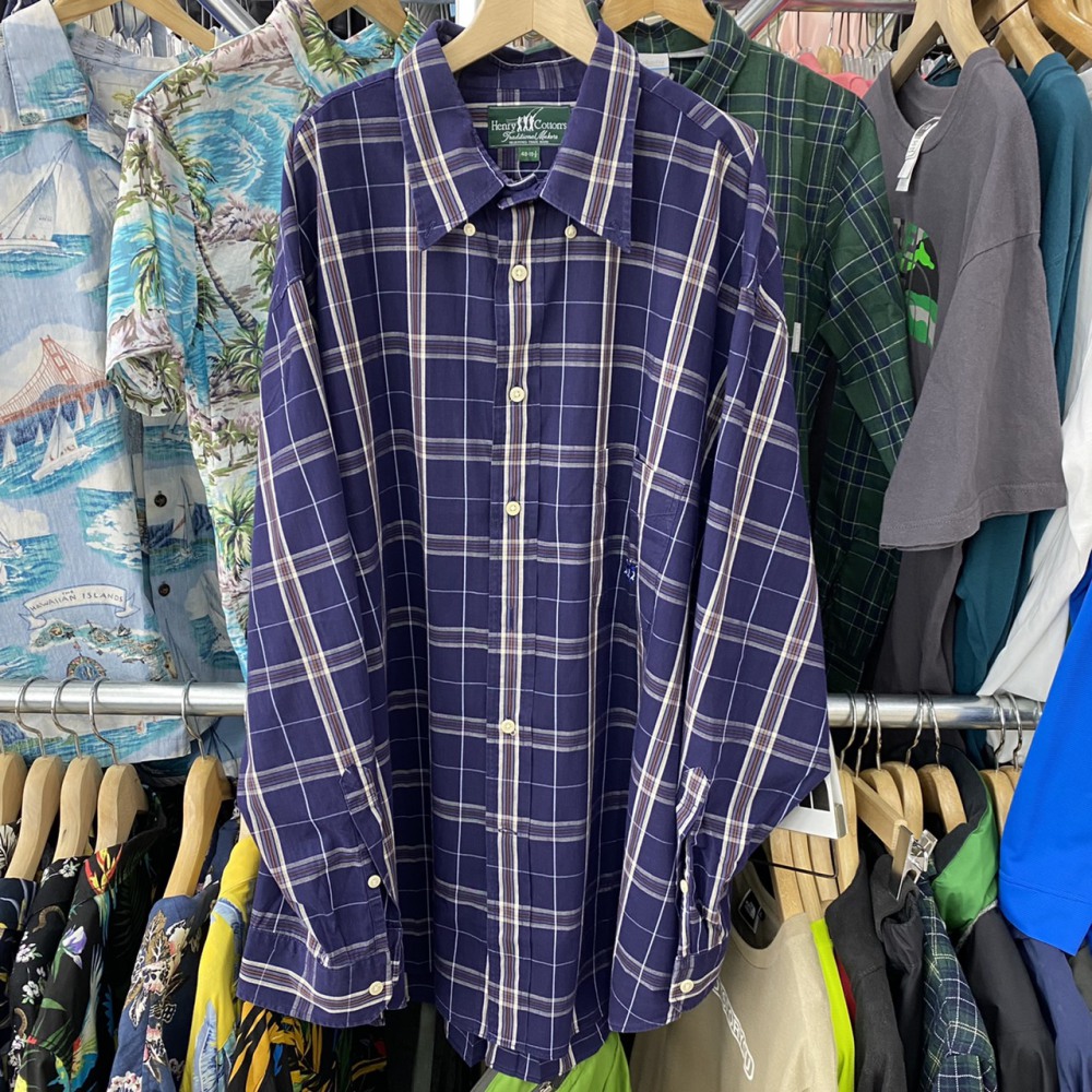 松本市 古着買取 | HENRY COTTON'S シャツ 写真1