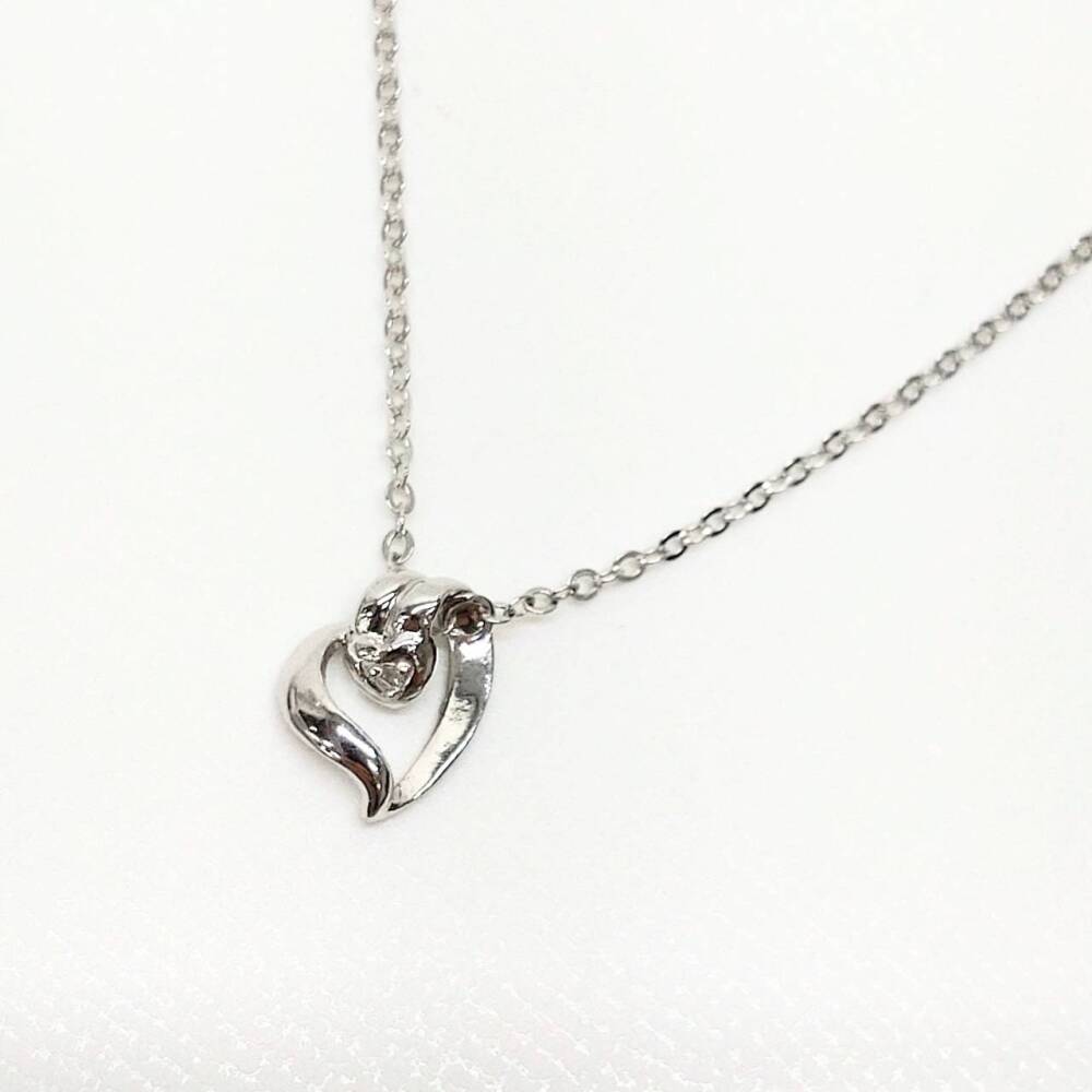 安曇野市 ブランド買取 | TASAKI ハートネックレス 