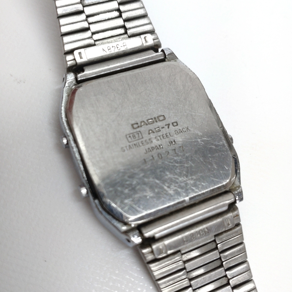 松本市 古着買取 | CASIO クォーツ腕時計 写真3