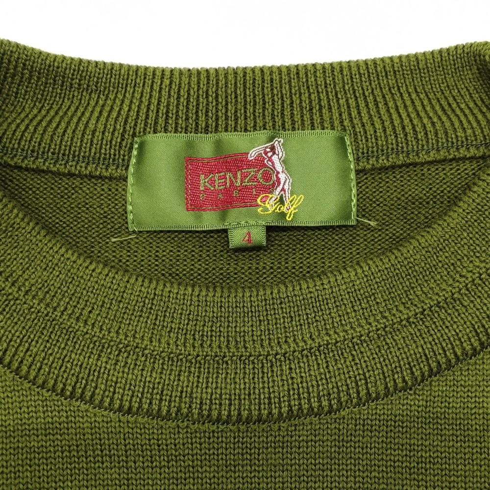 安曇野市 古着買取 | KENZO GOLF ヴィンテージ ニット 写真3