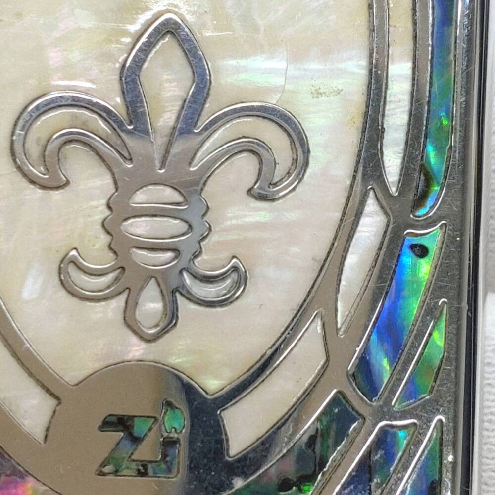 安曇野市 ZIPPO買取 | アーマーシェル インレイリリー 写真5