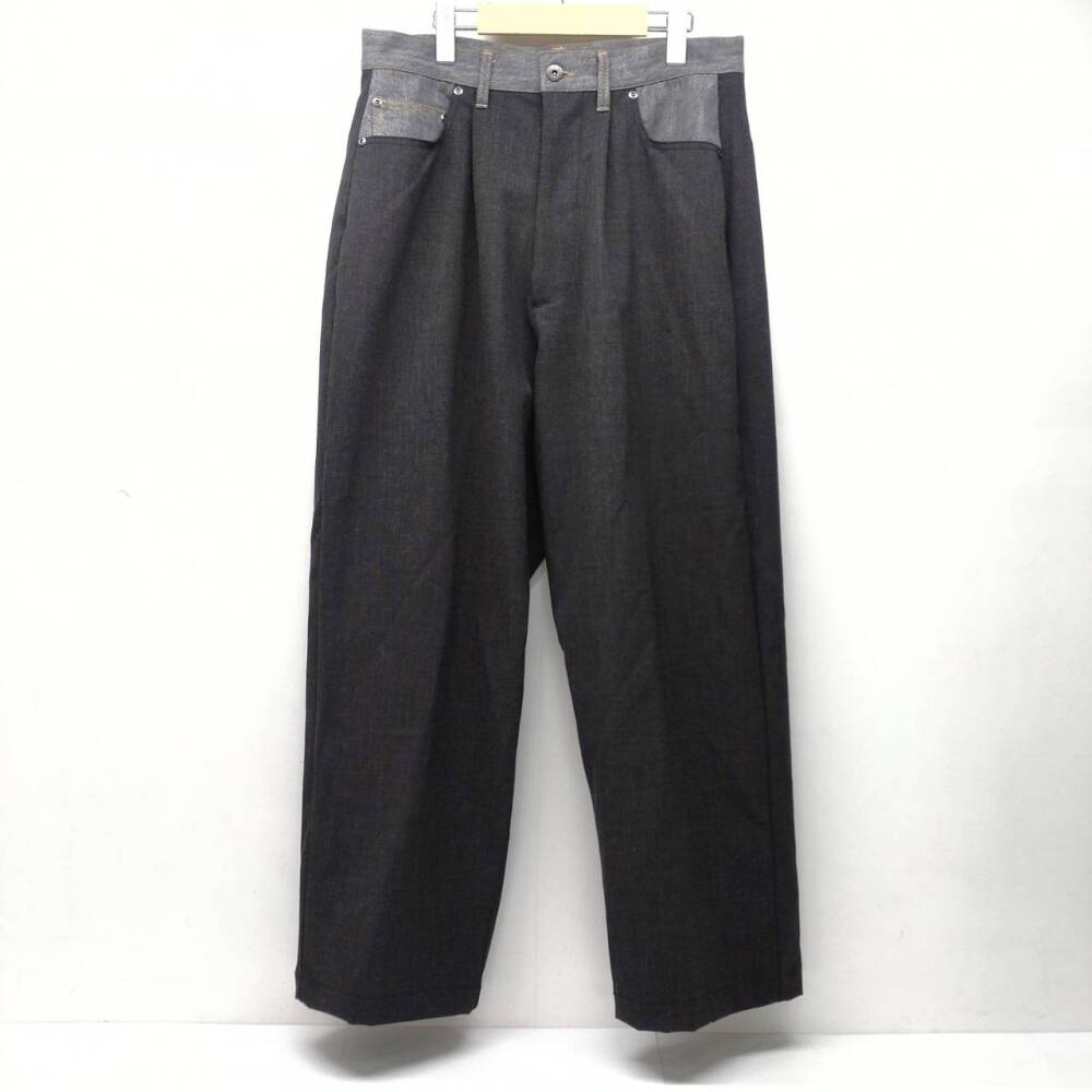 松本市 古着買取 | ニコアンド デニム切り替えスラックス