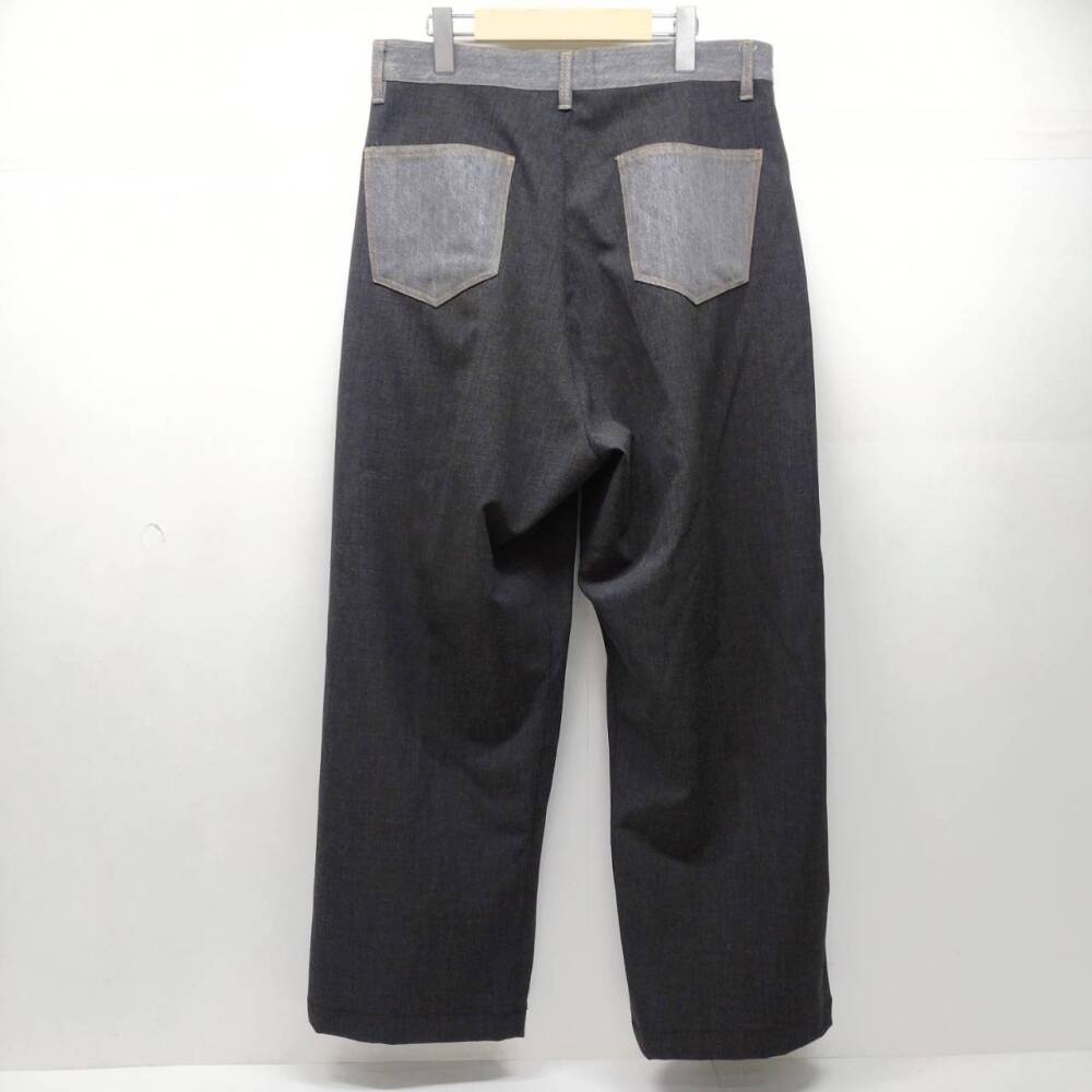 松本市 古着買取 | ニコアンド デニム切り替えスラックス 写真2
