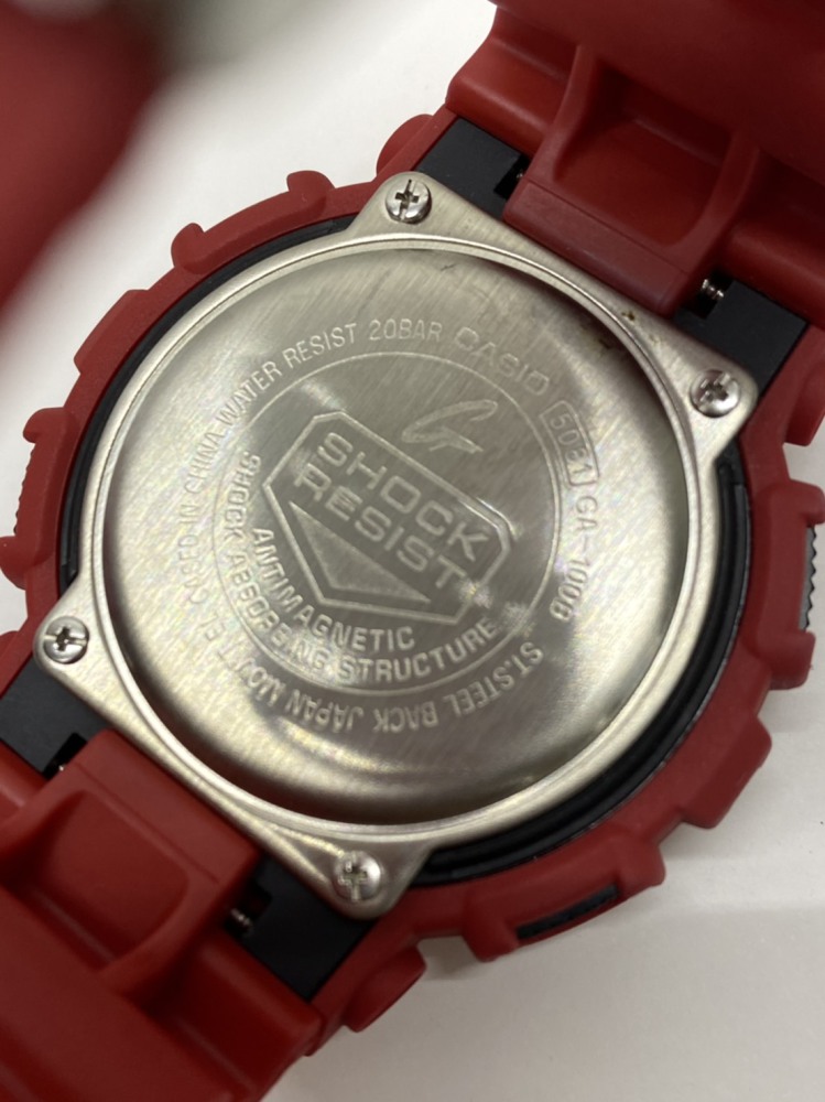 松本市 古着買取 | CASIO G-SHOCK 赤 写真3