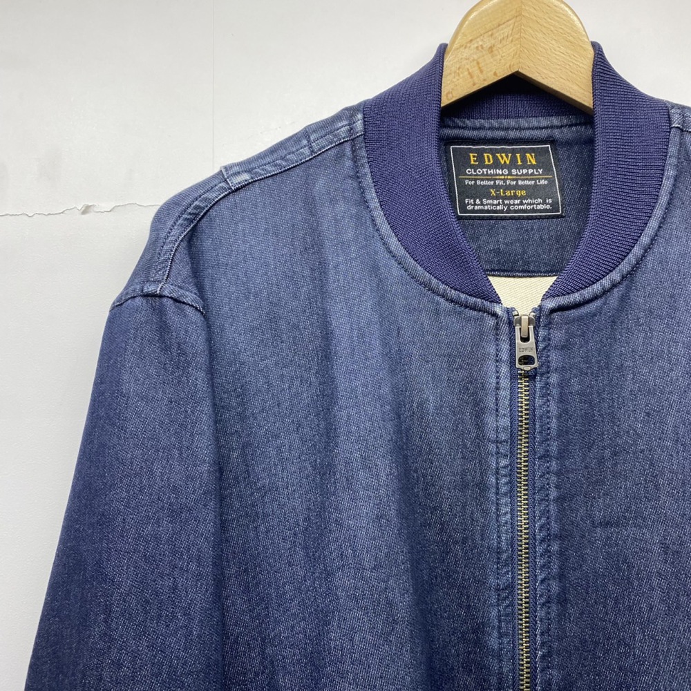 松本市 古着買取 | EDWIN MA-1 デニムジャケット 写真4