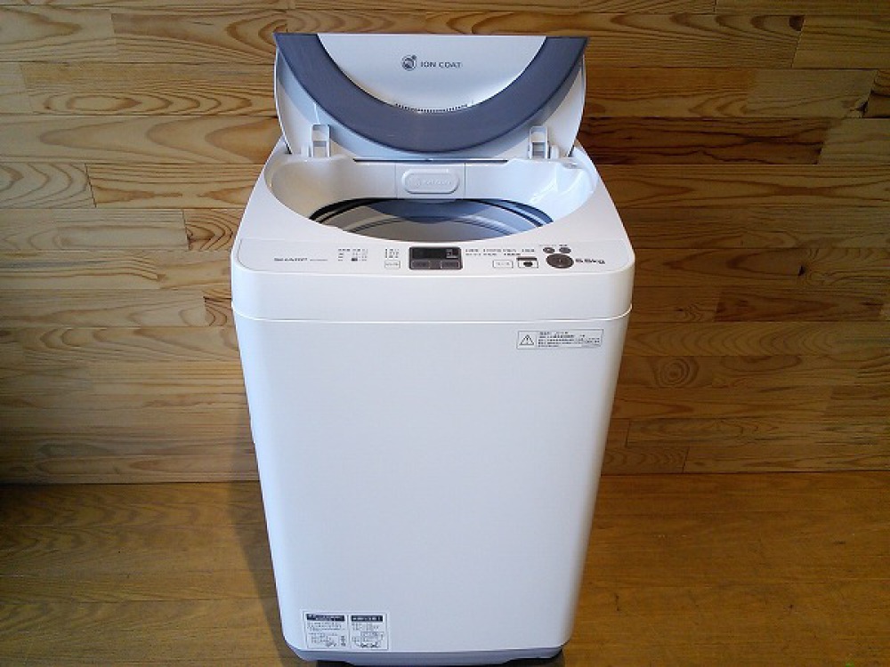 SHARP 全自動洗濯機  ES-GE55N-S 出張買取 ｜ 長野県松本市  写真1
