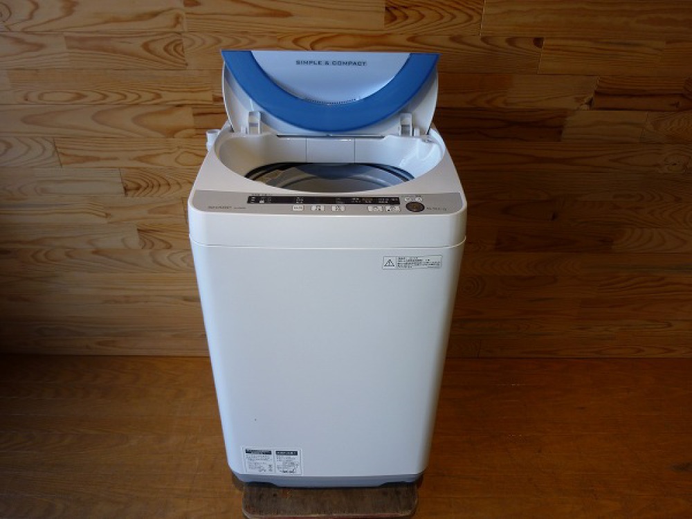 SHARP シャープ ES-GE55P-A 全自動洗濯機 出張買取 | 長野県松本市 写真1