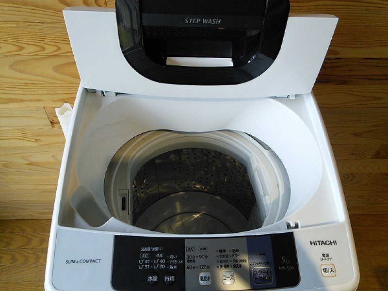 HIYACHI 日立 全自動洗濯機 NW-50A 5.0kg 長野県松本市 出張買取 写真4
