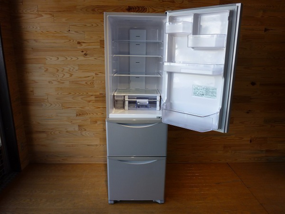 日立　HITACHI　冷凍冷蔵庫　R-K320EV(T)　出張買取 ｜ 長野県松本市 写真2