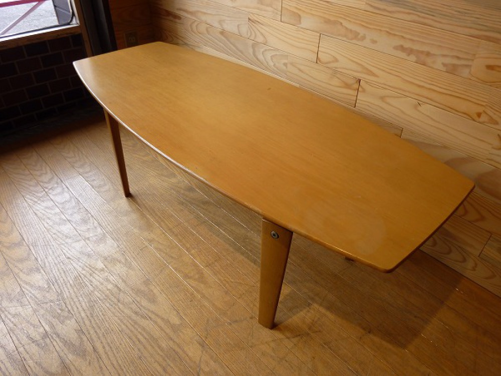 karimoku カリモク センターテーブル オーバル形状 出張買取 | 長野県松安曇野市 写真4