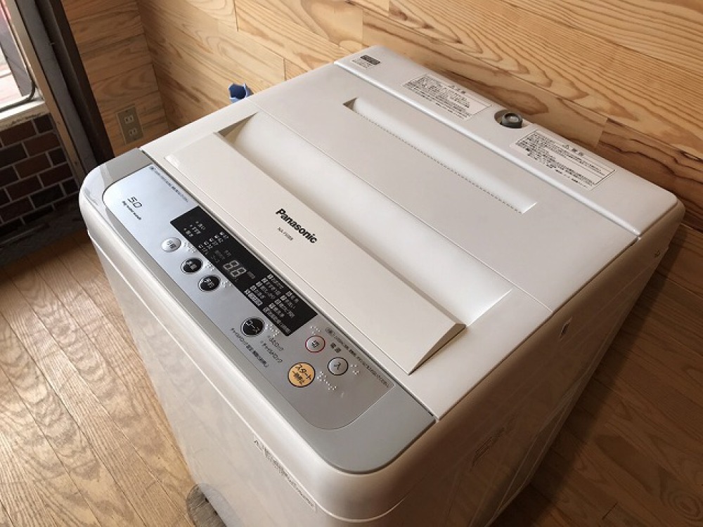 Panasonic パナソニック 全自動洗濯機 NA-F50B8 2018年製 5.0Kg 出張買取 ｜ 長野県飯田市 写真4