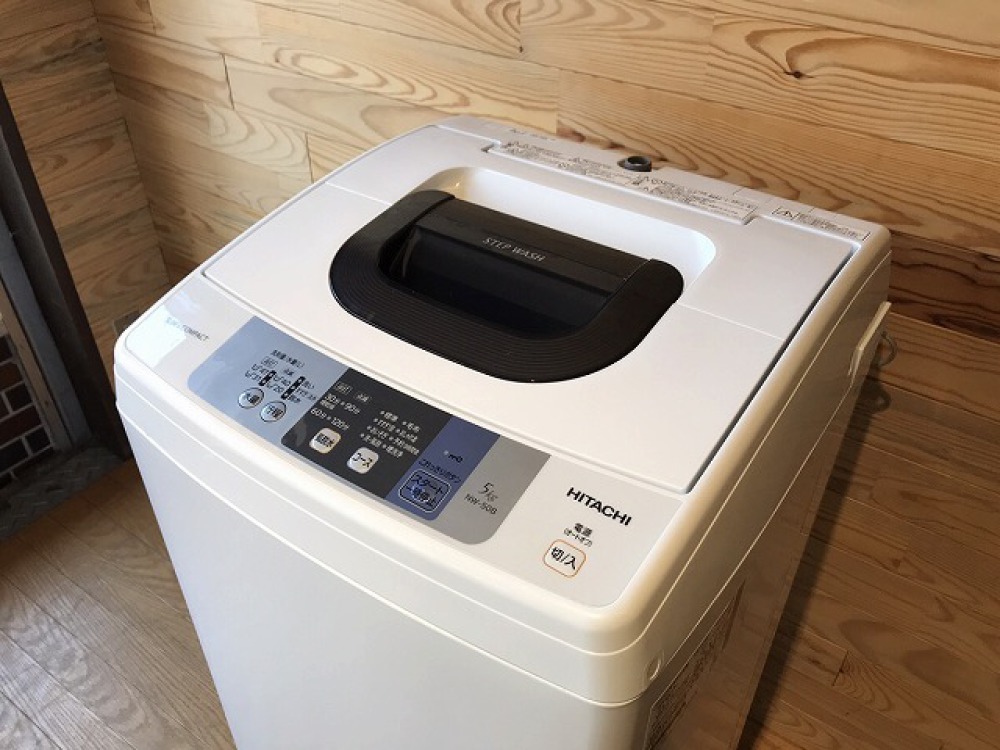 HITACHI 全自動洗濯機  NW-50B 出張買取 ｜長野県松本市 写真4