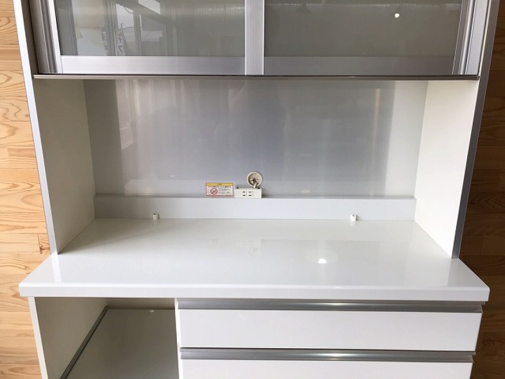 パモウナ レンジボード キッチンボード 食器棚 レンジ台 ソフトクローズ 出張買取 | 長野県安曇野市 写真4