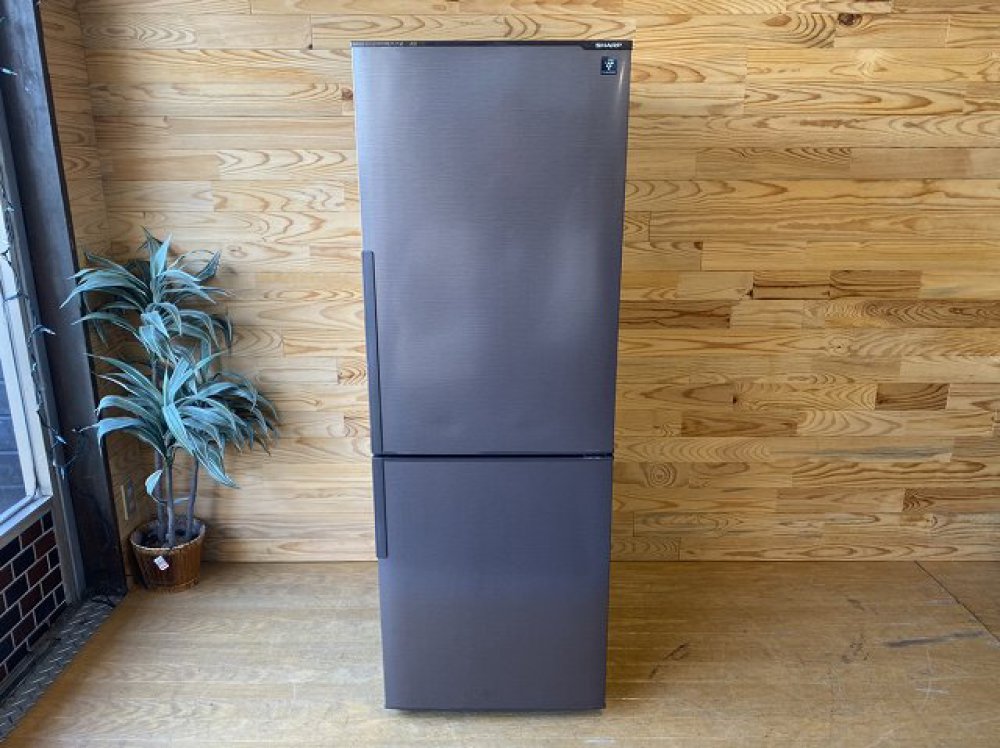 未使用保管品 SHARP シャープ 2018年製 冷凍冷蔵庫 SJ-PD27D-T 271L 冷凍102L 冷蔵169L 出張買取 ｜ 長野県茅野市 写真1
