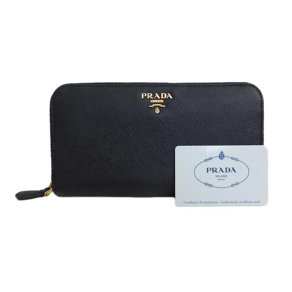 PRADA プラダ 長財布 1ML506 黒 サフィアーノ ブランド買取 | 長野県松本市 写真9