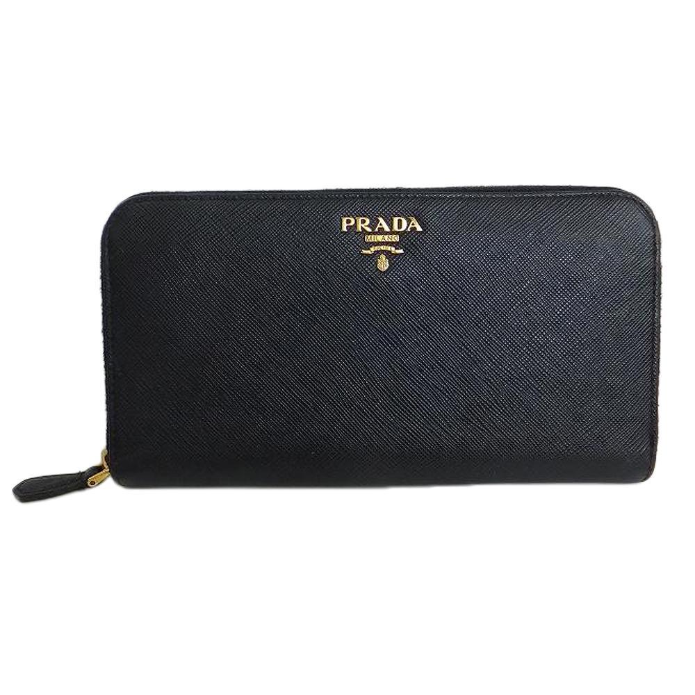 PRADA プラダ 長財布 1ML506 黒 サフィアーノ ブランド買取 | 長野県松本市 写真1