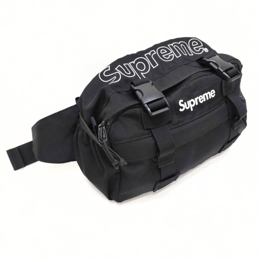松本市 古着買取 | Supreme Waist Bag 2019 AW ブラック 写真4