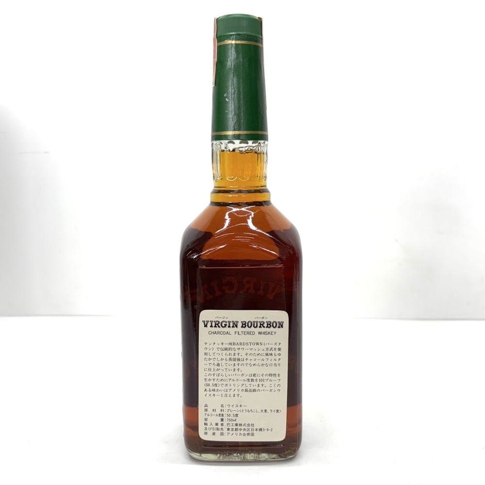 松本市 お酒買取 | バーボン 10年 チャコールフィルター 写真2