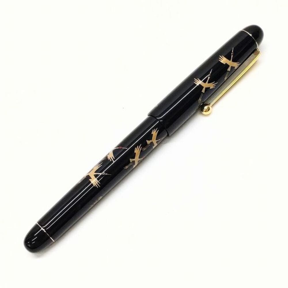 松本市 文房具買取 | パイロット 漆蒔絵 万年筆 14K 写真5