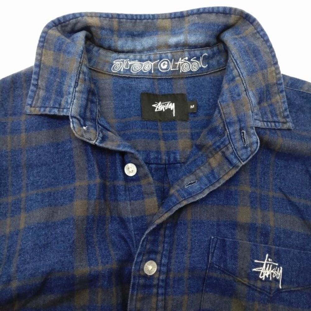 松本市 古着買取 | ステューシー クラシック シャツ 写真4