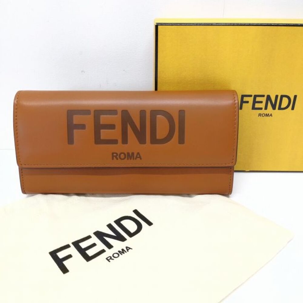 安曇野市 ブランド買取 | フェンディ 二つ折り長財布