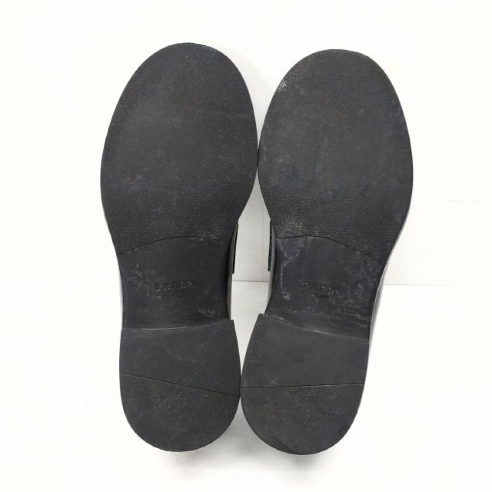 松本市 ブランド買取 | プラダ レザーローファー 写真7