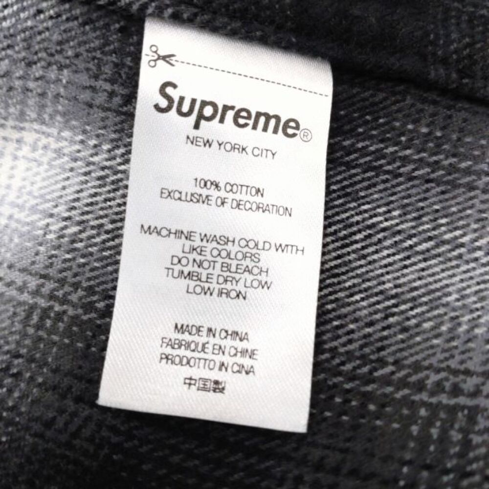 安曇野市 古着買取 | Supreme チェックシャツ 写真6