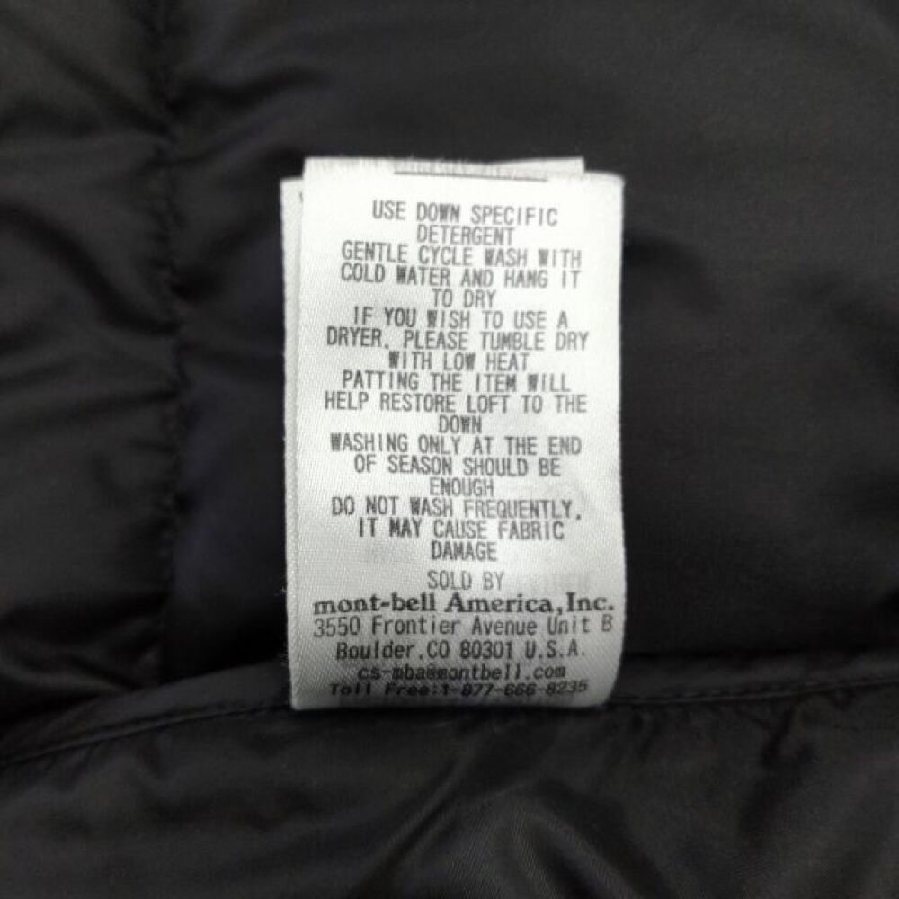 安曇野市 古着買取 | モンベル ダウンジャケット 写真10