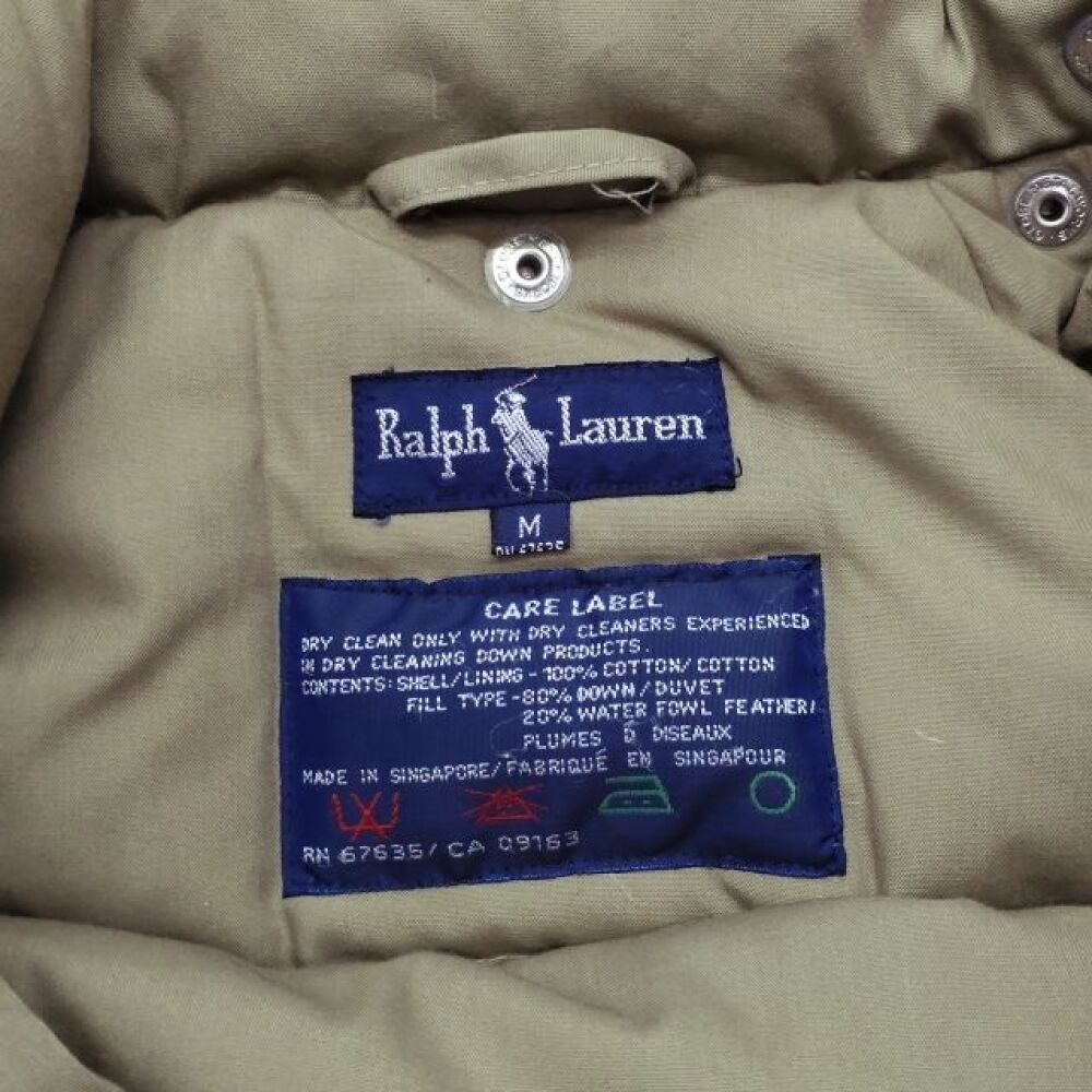 安曇野市 古着買取 | Ralph Lauren ダウン 写真3