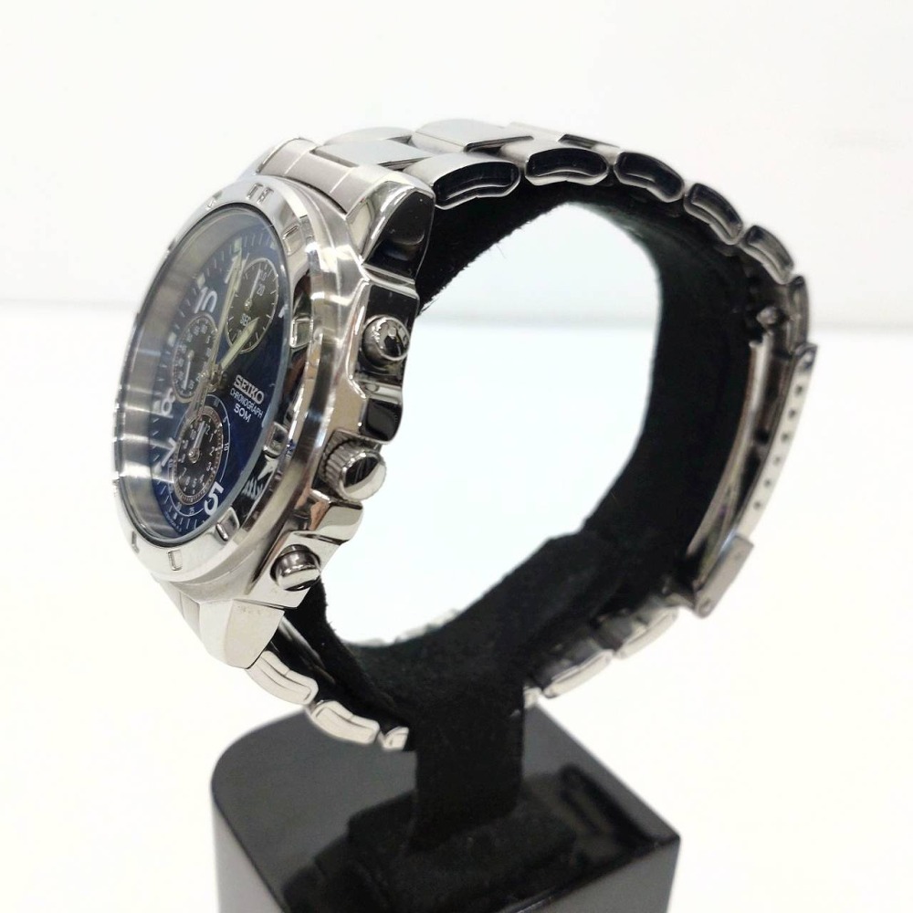 安曇野市 腕時計買取 | セイコー クロノグラフ 写真4