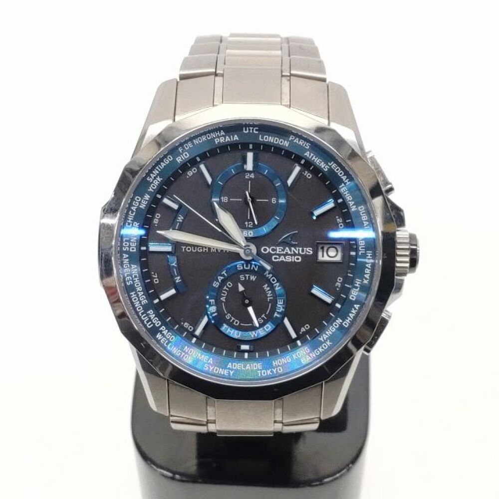 松本市 腕時計買取 | CASIO オシアナス マンタ