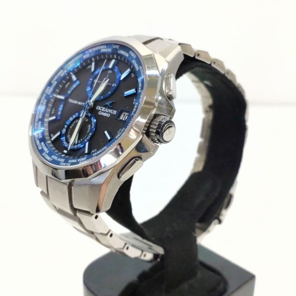 松本市 腕時計買取 | CASIO オシアナス マンタ 写真4
