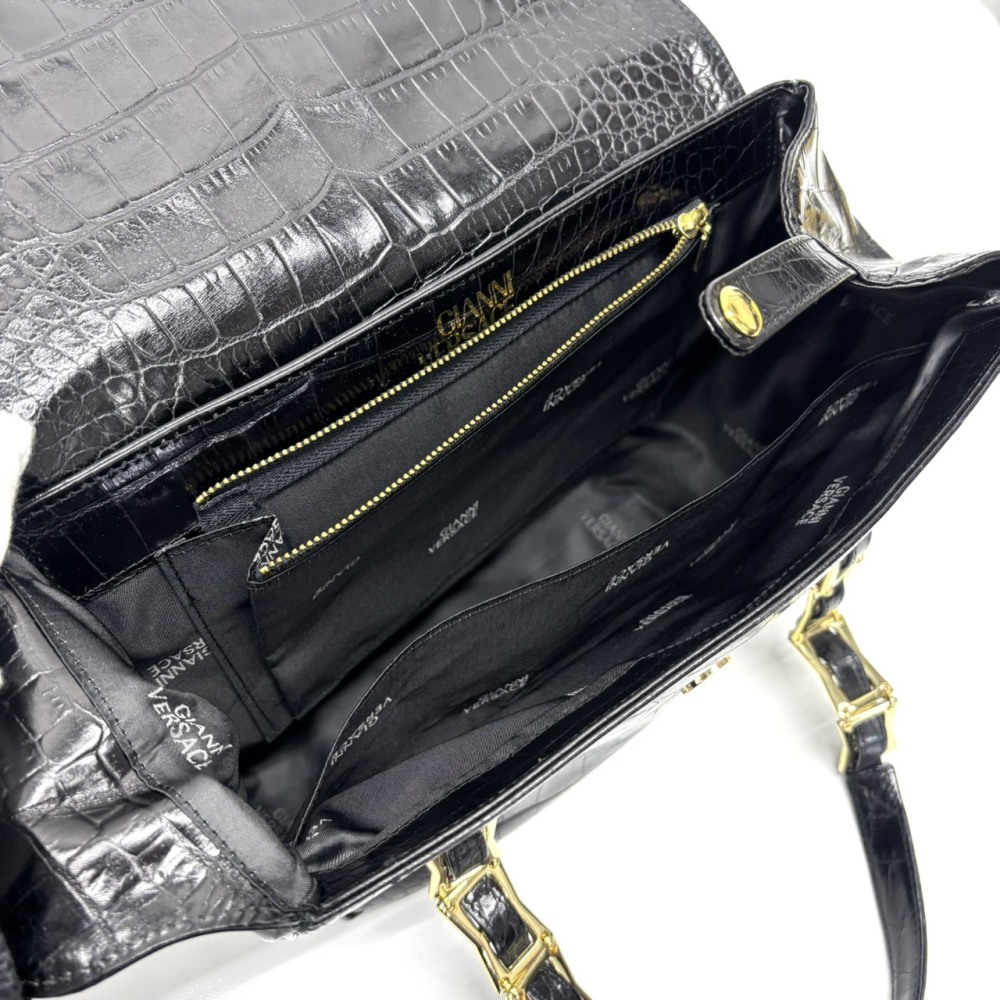 安曇野市 ブランド品買取 | GIANNI VERSACE ハンドバッグ 写真10