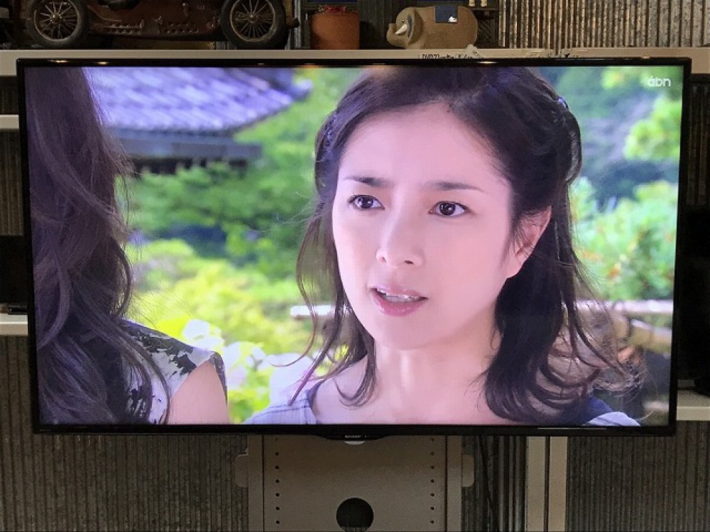 SHARP 液晶TV LC-55W30 専用スタンド付き 大型家電 長野県松本市出張買取 写真5