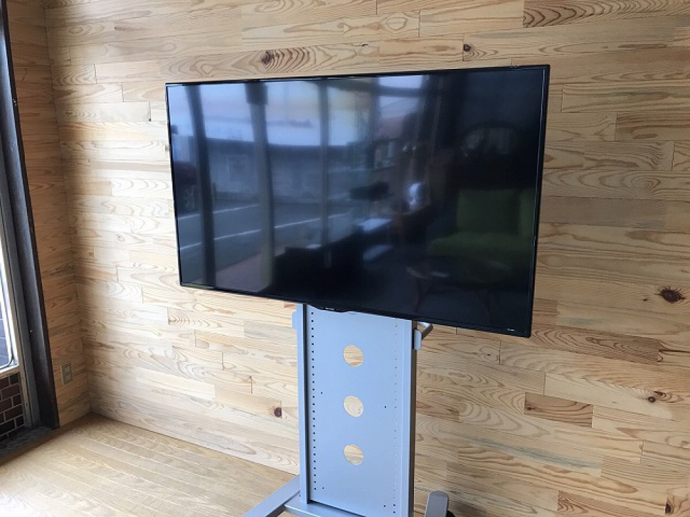 SHARP 液晶TV LC-55W30 専用スタンド付き 大型家電 長野県松本市出張買取 写真7