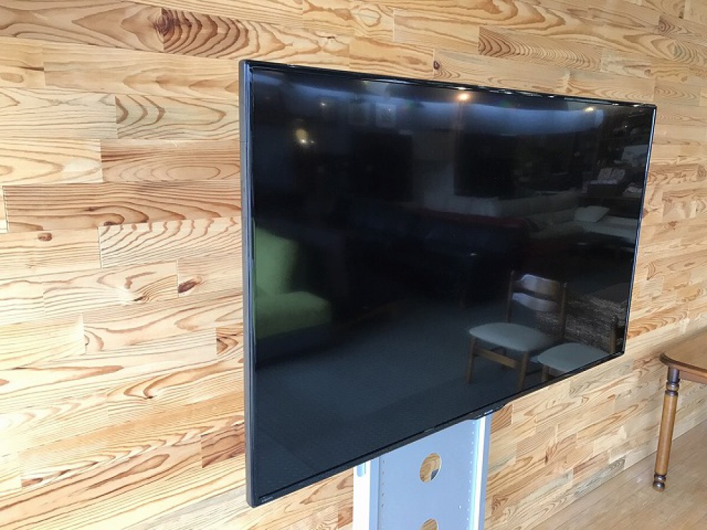 SHARP 液晶TV LC-55W30 専用スタンド付き 大型家電 長野県松本市出張買取 写真10