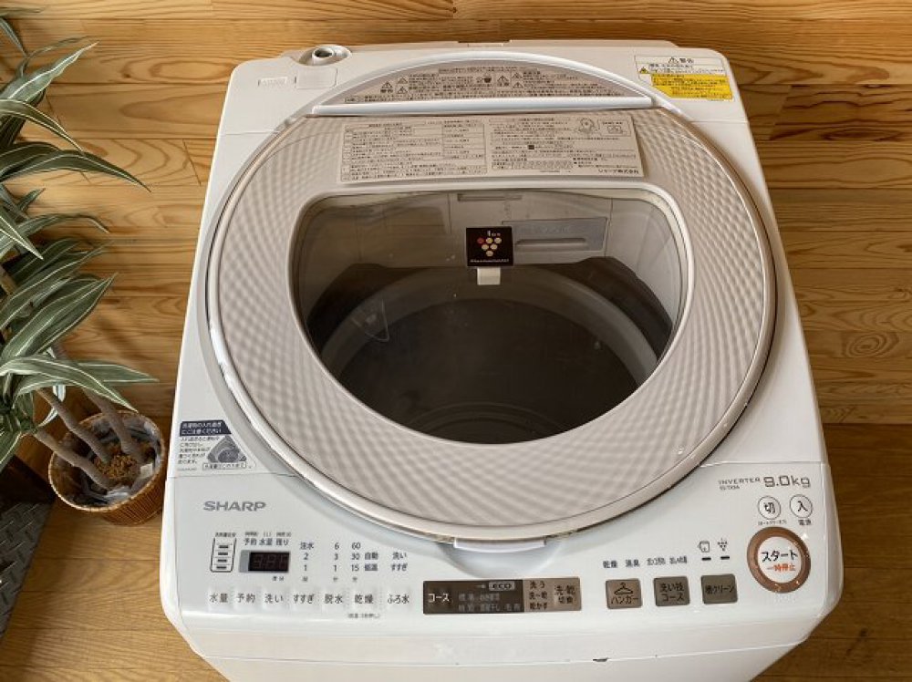 SHARP 洗濯乾燥機 ES-TX9A-N 9kg 出張買取 ｜長野県松本市 写真5